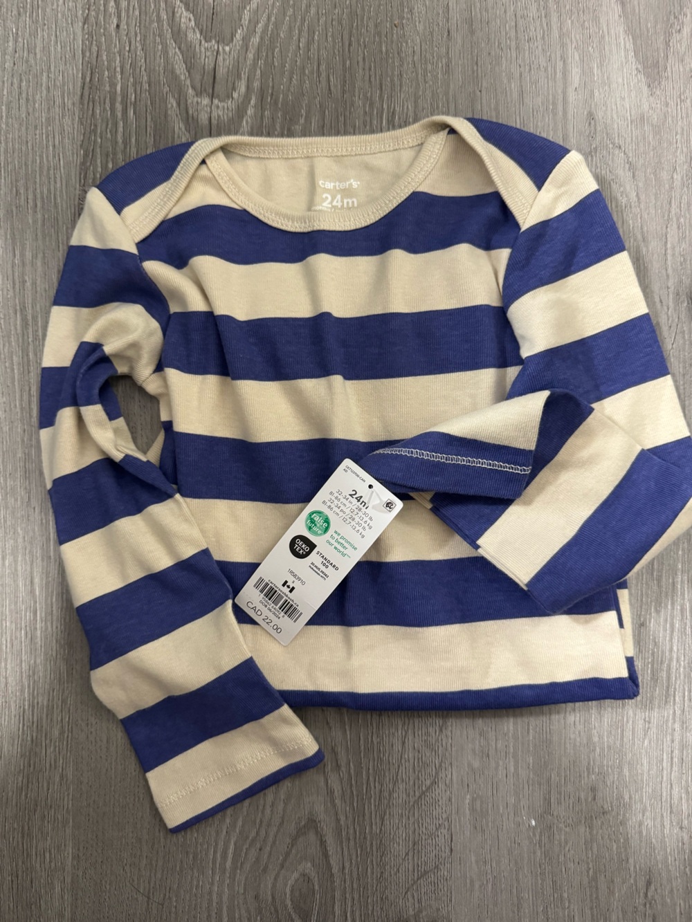 NWT Carter’s long sleeve bodysuit